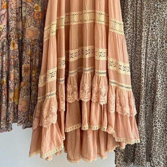 Sold🍑Spell Prairie Dress in Peach - Picture 2 of 2